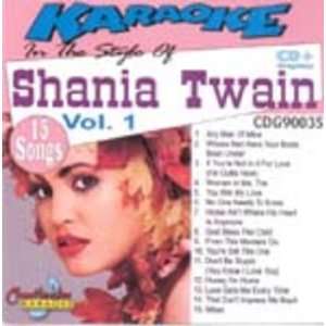   : Chartbuster Artist CDG CB90035   Shania Twain: Musical Instruments