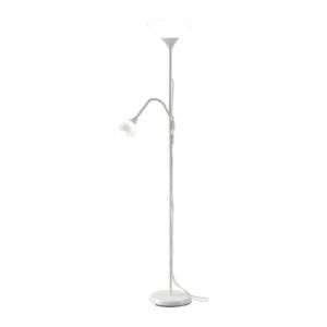 New IKEA Uplight Reading Floor Lamp Modern white Nib  