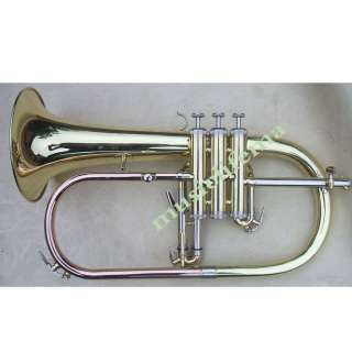 professional advanced Bb Flugelhorn Flugel horn case+mo  