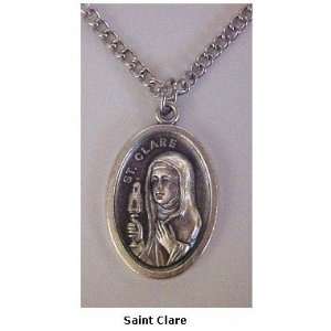  St. Clare Medal Necklaces