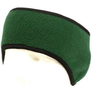 Winter Ski Fleece Headband Headwrap Ear Warmer Green  