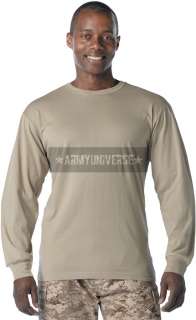 Desert Sand Tactical Fire Retardant Long Sleeve Military T Shirt 