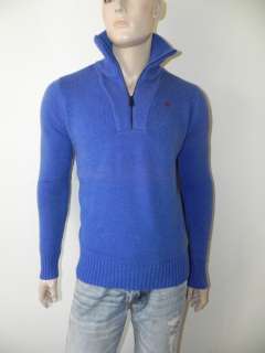 NWT G Star Raw Mens Slim/Muscle Fit 1/2 Zip Sweater  