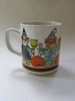 Vintage Enesco Lucy Rigg Halloween Coffee Mug Childs  
