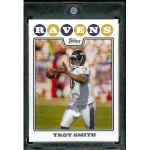 2008 Topps # 44 Troy Smith   Baltimore Ravens   NFL Trading Cards in a 
