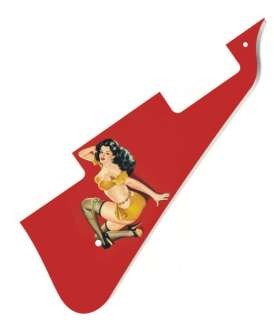 Pickguard for Gibson Les Paul Guitar Pin Up Girl 3 New    