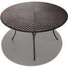   Outdoor Wicker Round Dining Table All Weather Patio Fast Ship NEW