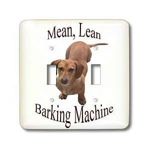 Sandy Mertens Dog Designs   Dachshund Barking Machine   Light Switch 