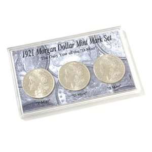  1921 Morgan Dollar Mint Mark Set: Sports & Outdoors