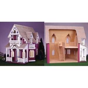  Vineyard Cottage Dollhouse Kit Toys & Games