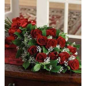 Same Day Flower Delivery Dozen Rose Presentation Bouquet:  