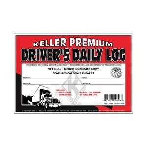  Duplicate Drivers Daily Log Book Carbonless: Electronics