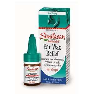  Similasan Ear Wax Relief Ear Drops, .33 Ounce Bottles 