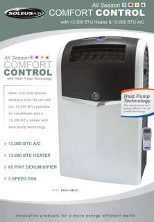    13R 01DB Portable Air Conditioner  13,000 BTU Dual Hose AC + Heater
