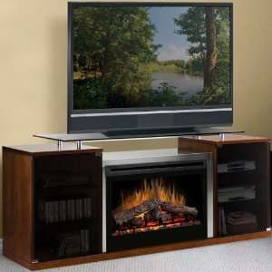 Dimplex Marana Indoor Electric Fireplace Media Console   Medium Cherry