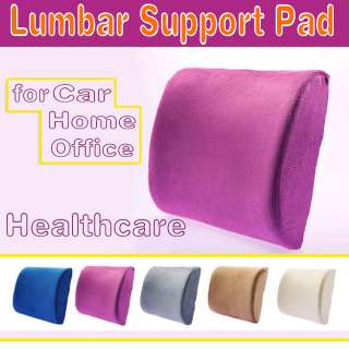 High Resilience Memory Foam Lumbar Wedge Posture Support Pillow  Car 