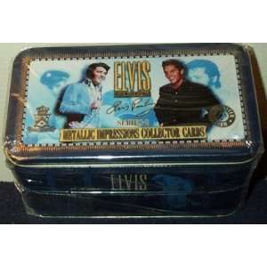  Elvis Gold Collector Trading Cards Tin Series 2 Toys 