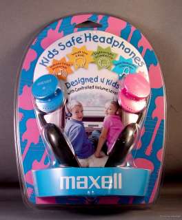 Maxell 190338 KHP 2 Kids Safe Headphone for iPod New  