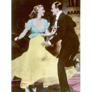  Ginger Rogers American Film Actress and Dancer Dancing 