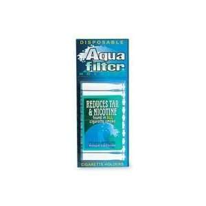Aqua Filter, Nicotine & Tar Filtered Disposable Cigarette Holders   10 