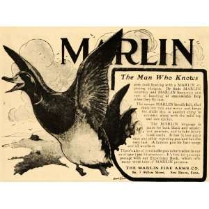 com 1904 Ad Marlin Fire Arms Shotgun Duck Hunting Rifle Guns Firearms 