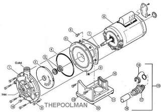 Polaris Cleaner PB4 60 Booster Pump Impeller Part# P15  