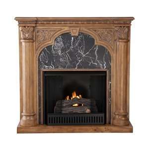   SEI FG9442 Savino Old World Oak Gel Fireplace