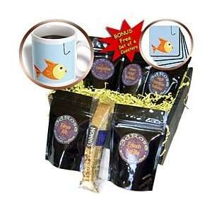   Fishing Cute Fish and Hook   Coffee Gift Baskets   Coffee Gift Basket