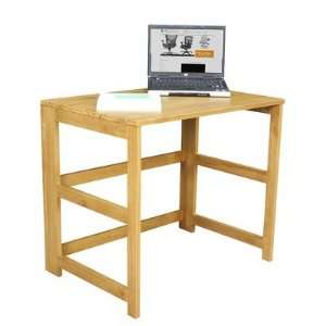  Flip Flop Folding Desk Finish Medium Oak
