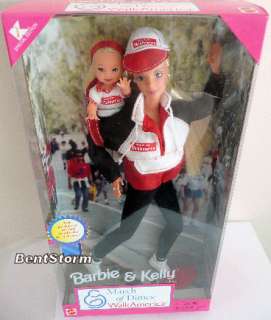 KMART MARCH OF DIMES Walk America Barbie & Kelly DOLL  