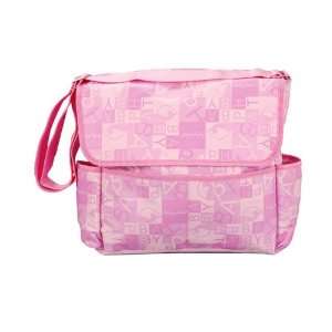  Baby Phat Text Print Diaper Bag   pink, one size Baby