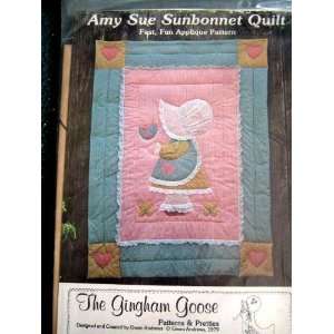   QUILT   APPLIQUE PATTERN FROM THE GINGHAM GOOSE 