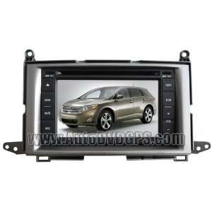  Qualir Toyota Venza DVD Player with in dash GPS Navigation 