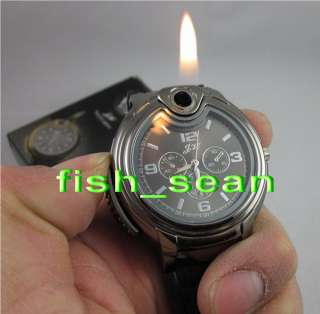 Hot Fashion Watch Cigarette Butane Lighter With Gift Box Your Favorite 