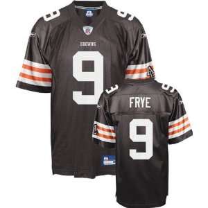 Charlie Frye Reebok NFL Brown Replica Cleveland Browns Youth Jersey 
