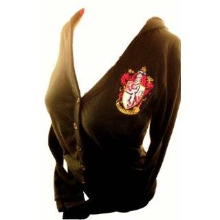 Harry Potter Ladies Hoodie   (Lt Wght) Cardigan Style Gryffindor 
