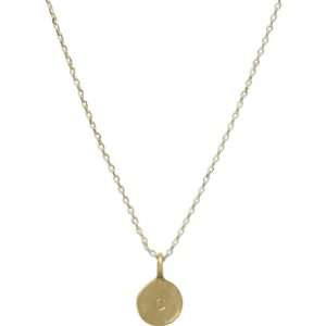  Heather Pullis Designs Initial Pendant (Gold C): Jewelry
