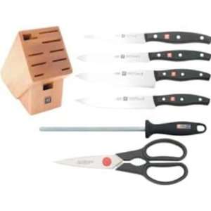 Henckels Knives 18065 Twin Signature Series Seven Piece Kitchen Knife 