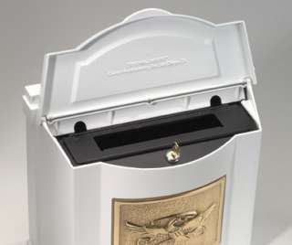 Gaines Wall Mount Mailbox 12 Design Choices with Leaf  