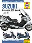   Manual 4909   Suzuki Burgman 250 & 400 Scooters 98 (AN250, AN400