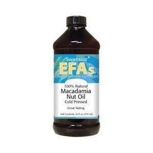  100% Natural Macadamia Nut Oil, Cold Pressed 16 fl oz (474 