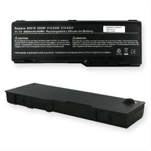   .1v 4400 mAh Black Laptop Battery for Dell Inspiron 6000 Electronics