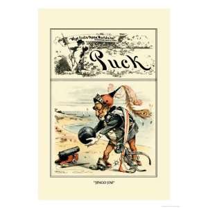  Puck Magazine Jingo Jim Giclee Poster Print by William W 