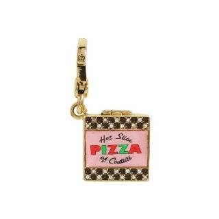 Juicy Couture Pizza Box Charm Gold by Juicy Couture