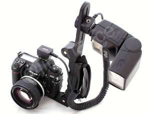 TTL Cord Flash Bracket for Nikon SB 800 SB 28 D200 D300  