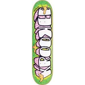  Krooked Birdy Medium Skateboard Deck   8.06 x 32 Sports 