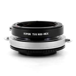   Nikon Lens Mount to Sony NEX E Mount Body Tilt Adapter