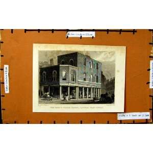  1829 KingS Weigh House Little East Cheap Engraving: Home 