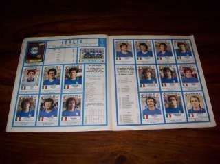 PANINI WORLD CUP ESPANA 82 SPAIN 1982 COMPLETE ALBUM  