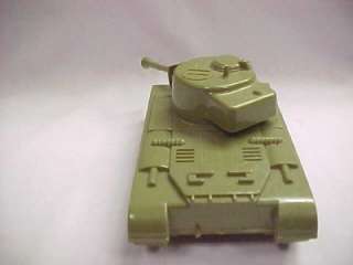 1950s Ideal Plastic Patton Tank  